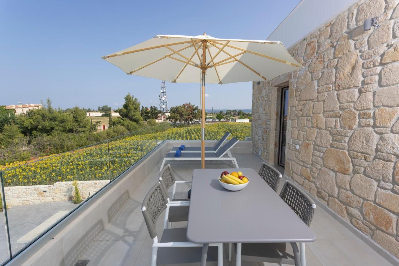 Anna Mare Luxury Apartments Áfitosz Kültér fotó