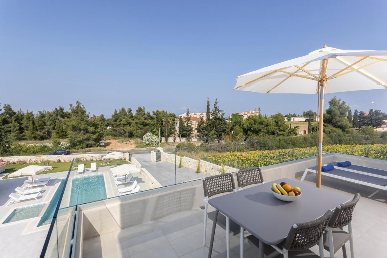 Anna Mare Luxury Apartments Áfitosz Kültér fotó