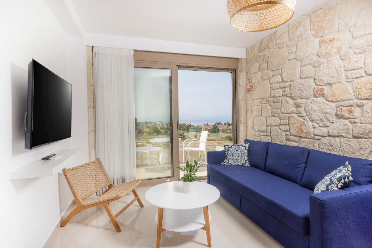 Anna Mare Luxury Apartments Áfitosz Kültér fotó
