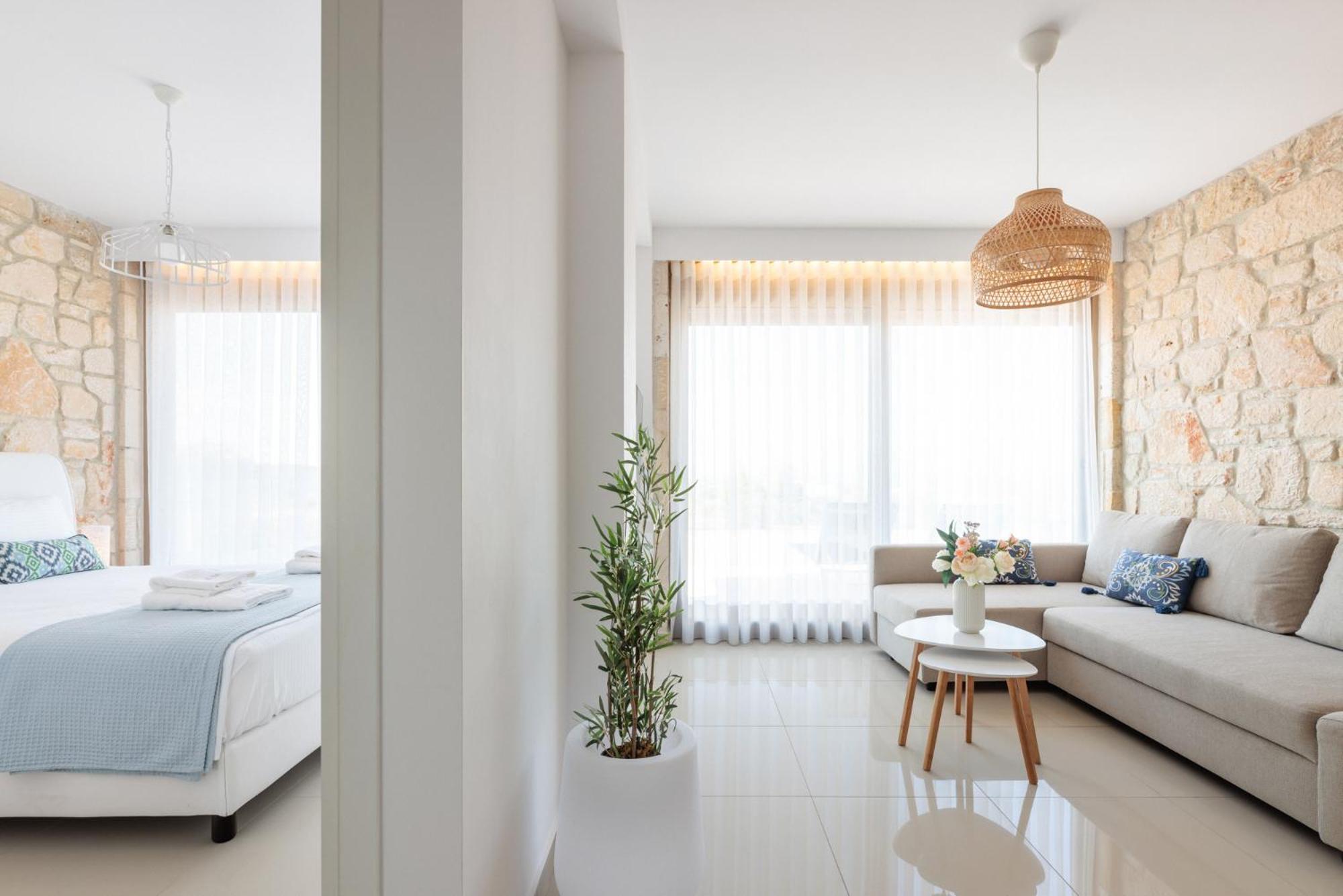 Anna Mare Luxury Apartments Áfitosz Kültér fotó