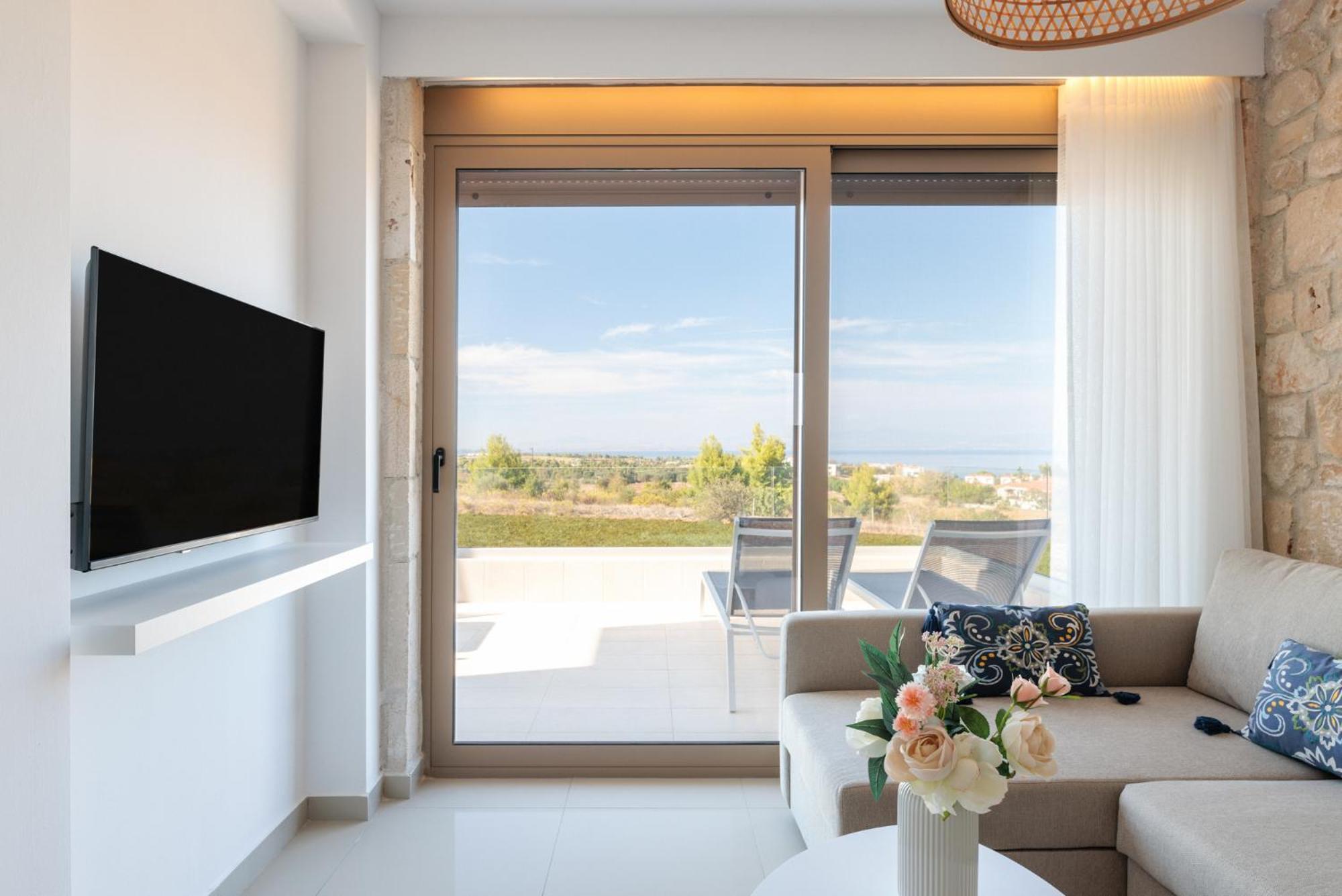 Anna Mare Luxury Apartments Áfitosz Kültér fotó