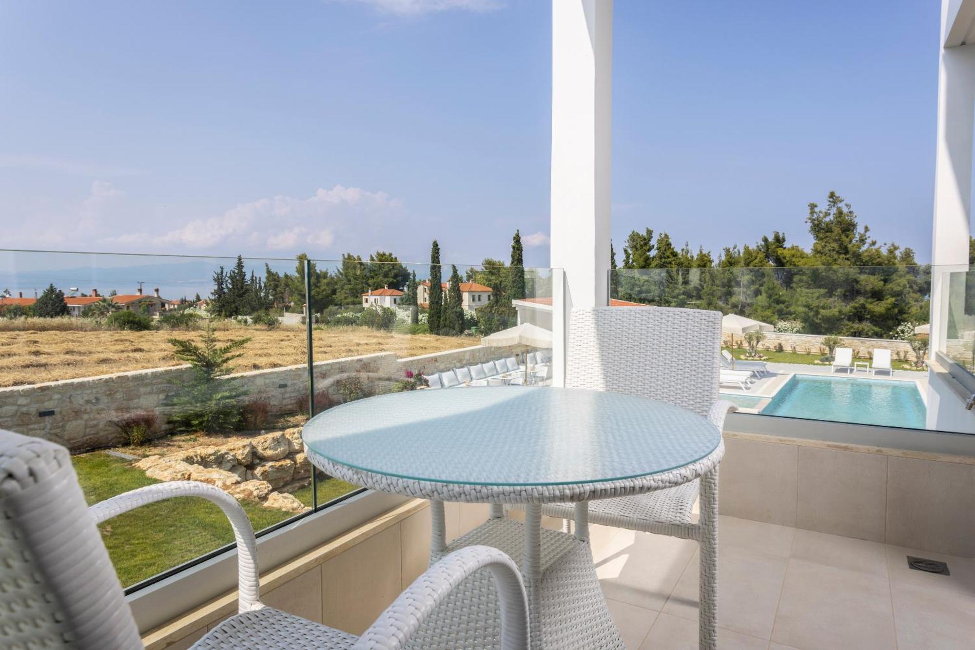Anna Mare Luxury Apartments Áfitosz Kültér fotó